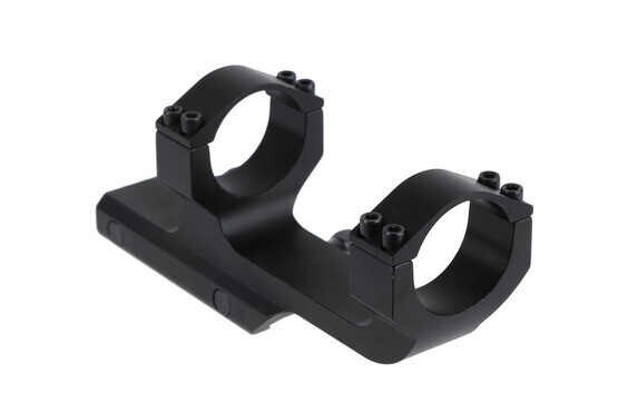 The Primary Arms Deluxe AR15 30mm scope mount features a black anodized finish